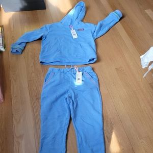 Vineyard vines girls sweatsuit sz M nwt